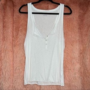 Aerie Basic White Tank Top
